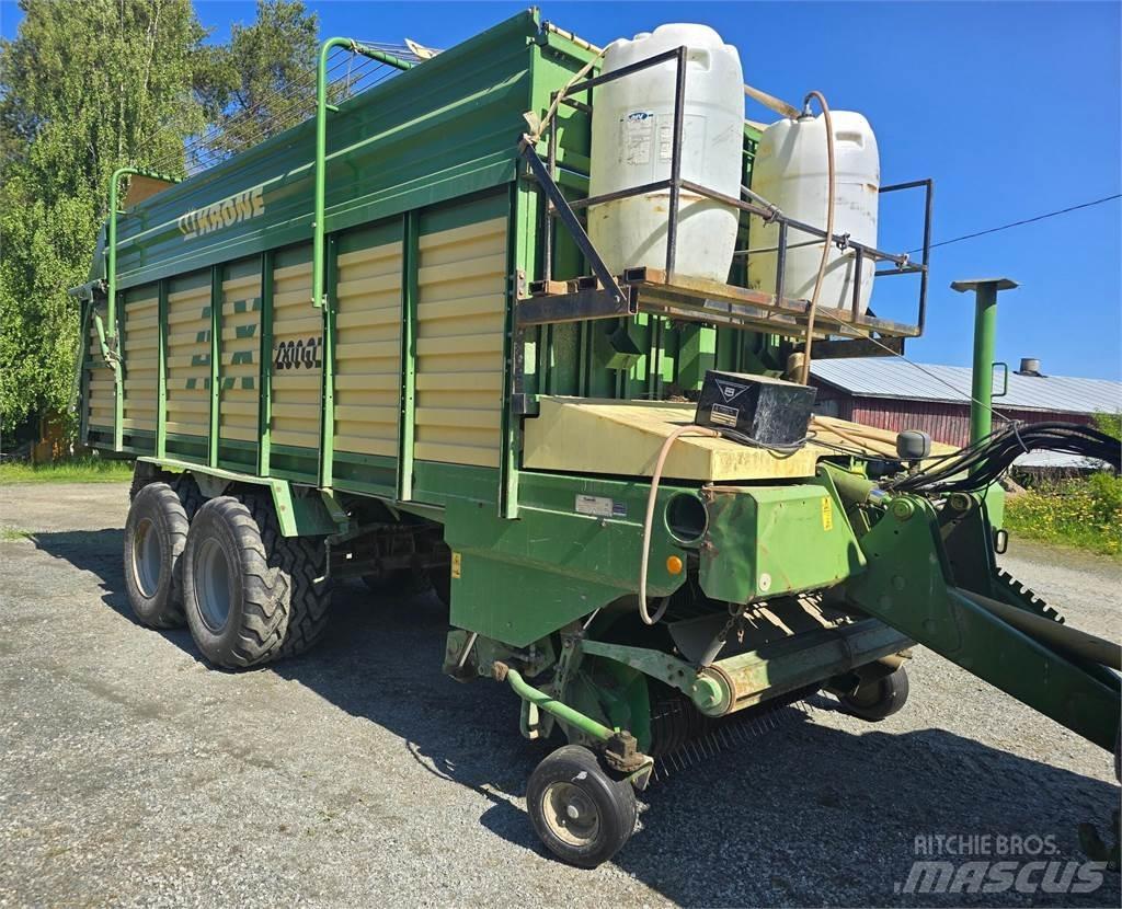 Krone AX 280 GL Self loading trailers