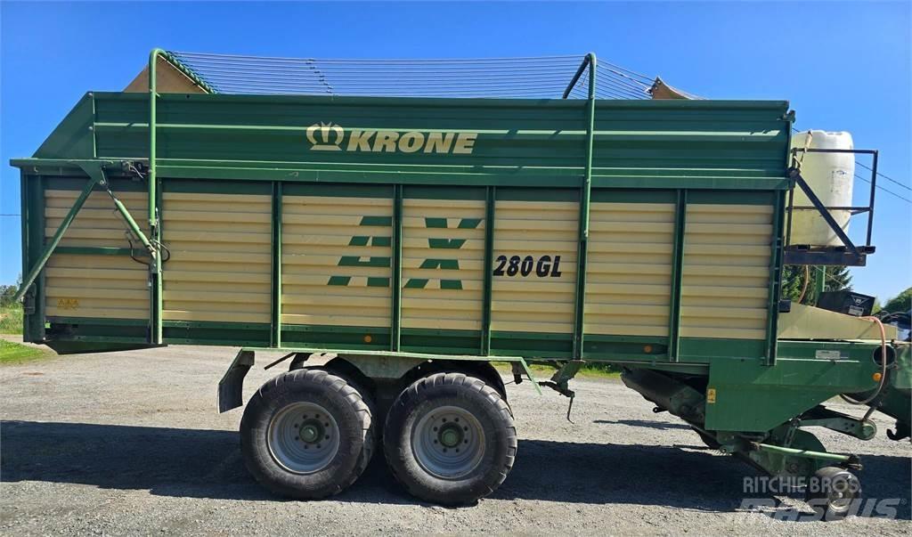 Krone AX 280 GL Self loading trailers