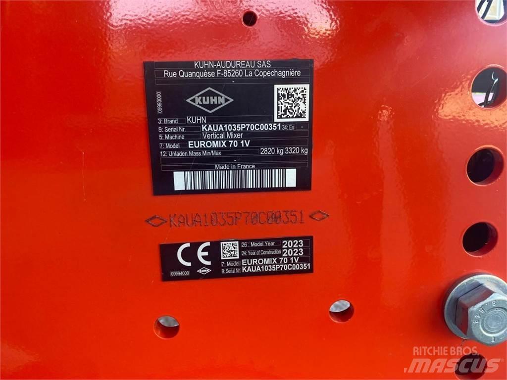 Kuhn Euromix 1 Mixer feeders