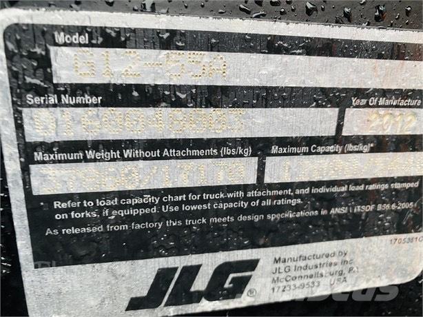 JLG G 12-55 A Telescopic handlers