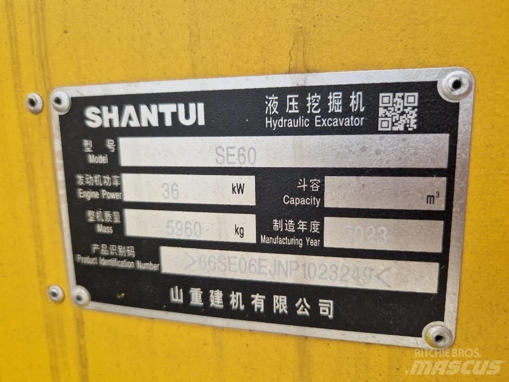 Shantui SE60 Mini excavators < 7t (Mini diggers)