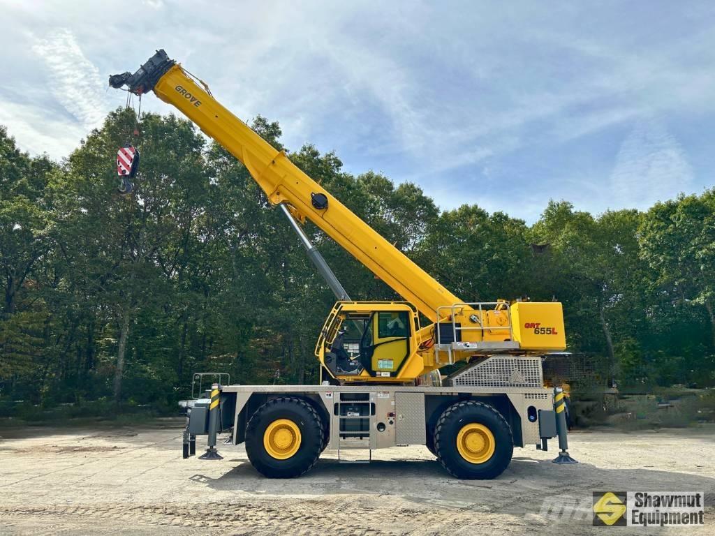 Grove GRT 655L Rough terrain cranes