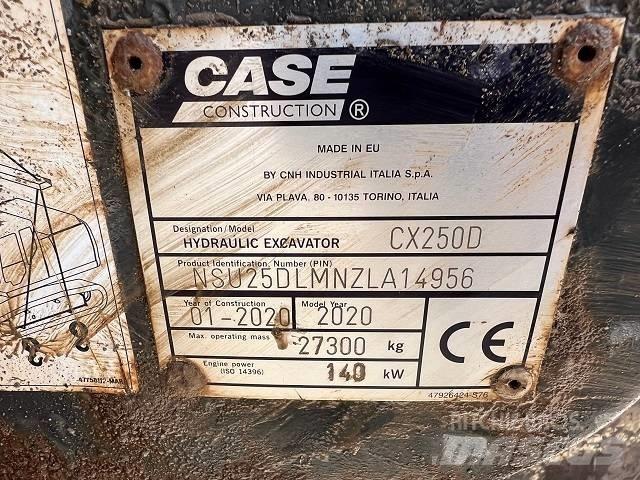 CASE CX 250 D Crawler excavators