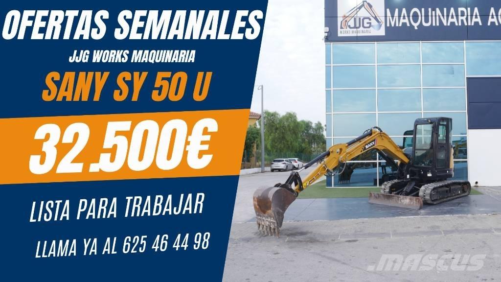 Sany SY 50 U Mini excavators < 7t (Mini diggers)