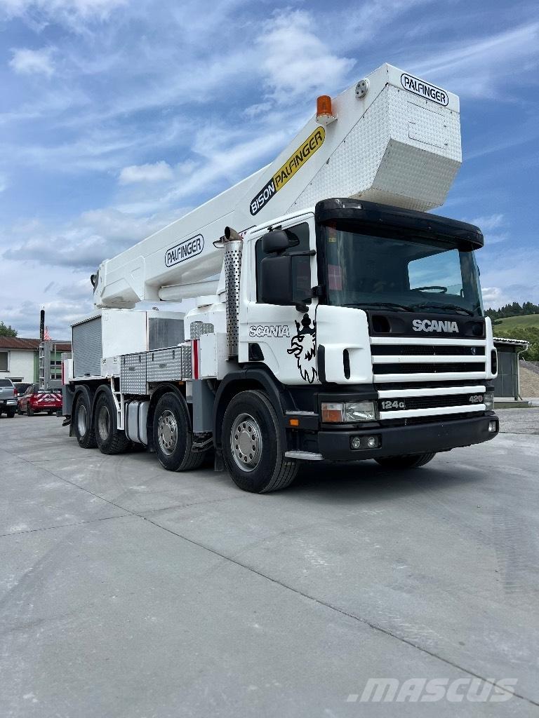 Scania 124 G 420 Crane trucks