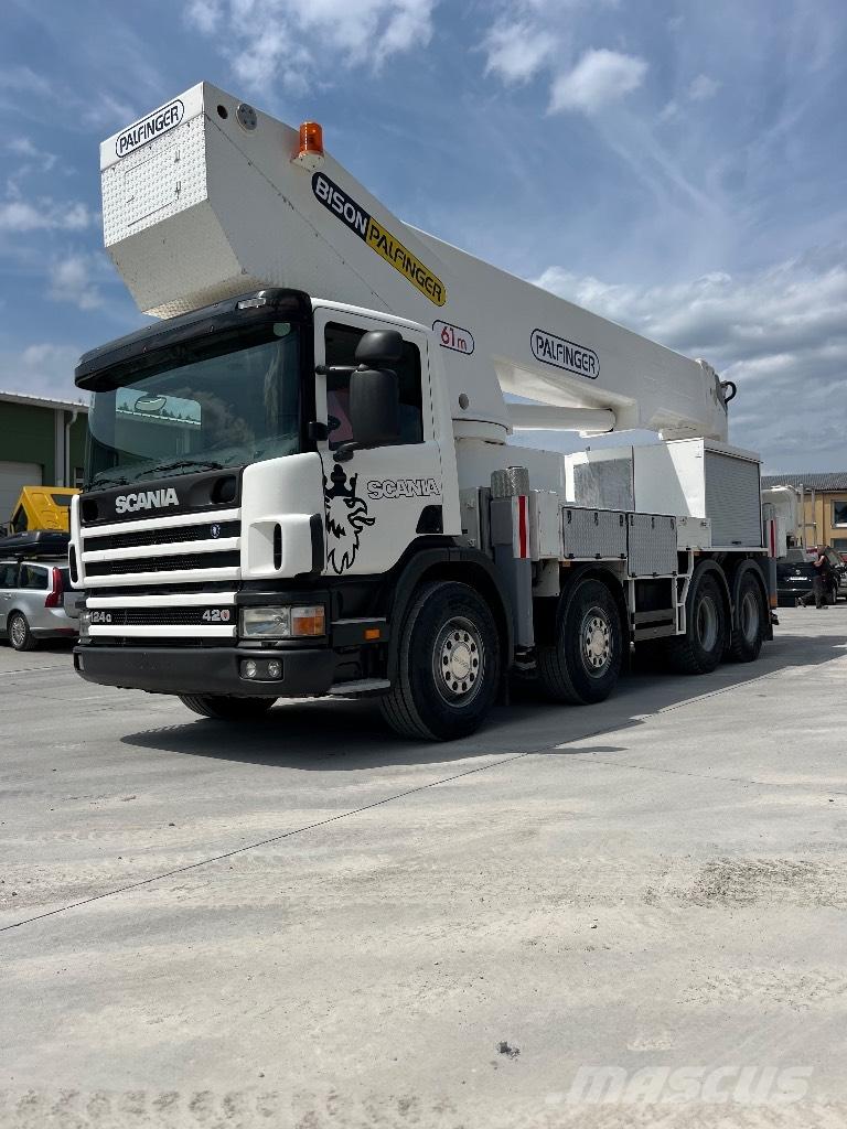 Scania 124 G 420 Crane trucks