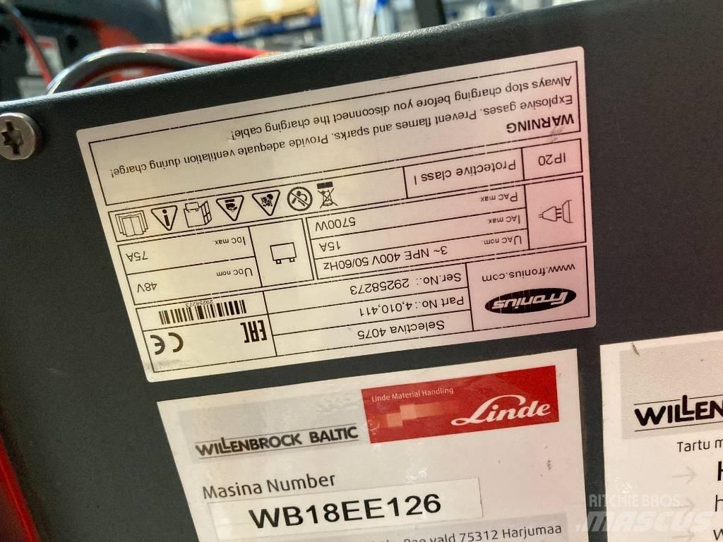 Linde R14X/116 Reach trucks