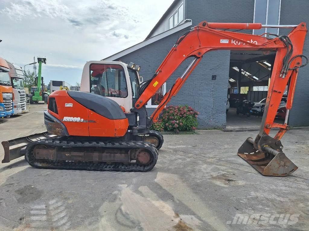Kubota KX080 Midi excavators  7t - 12t