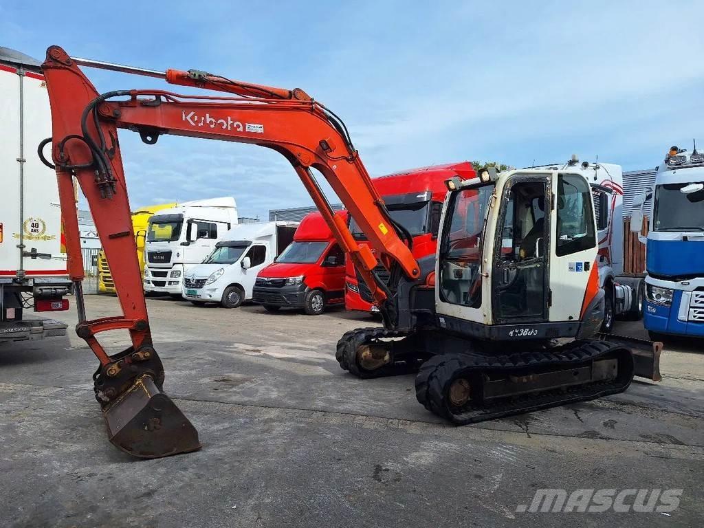 Kubota KX080 Midi excavators  7t - 12t