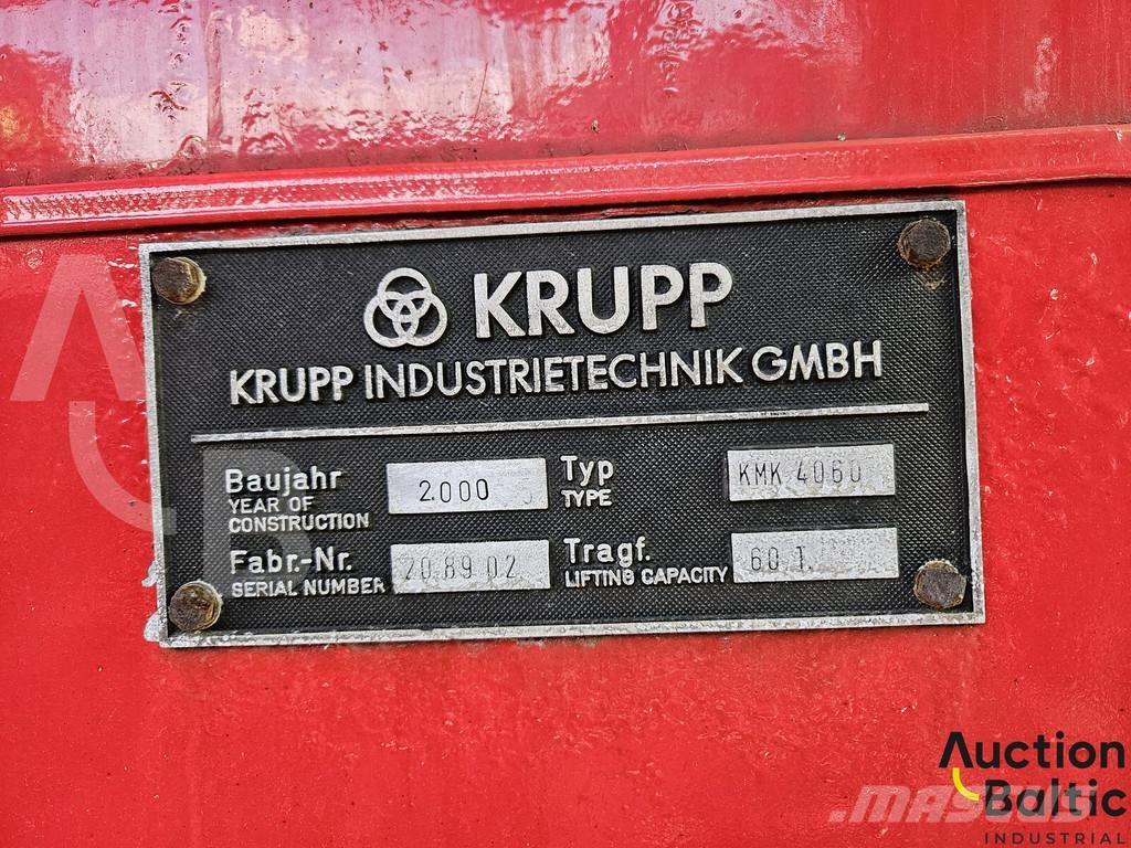 Krupp KMK 4060 Crane trucks