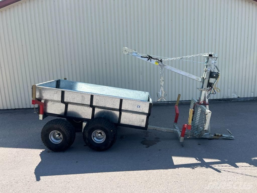 ATV Vagn Med kran Accessories