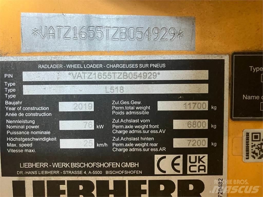 Liebherr L518 Wheel loaders
