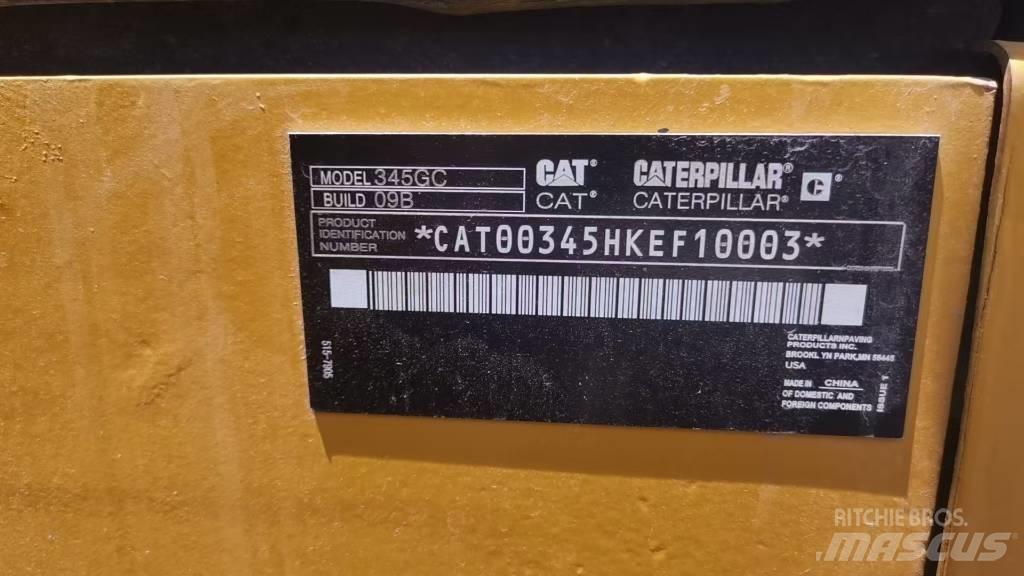 CAT 345 Crawler excavators