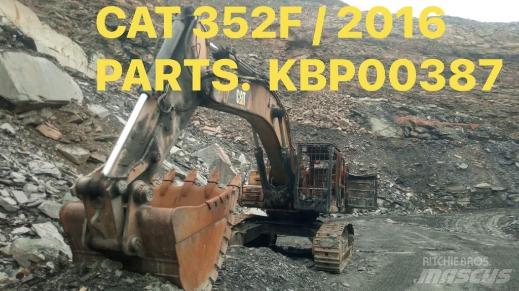 CAT 352 F Crawler excavators