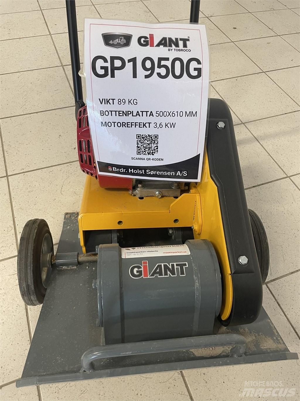 GiANT GP1545G Plate compactors