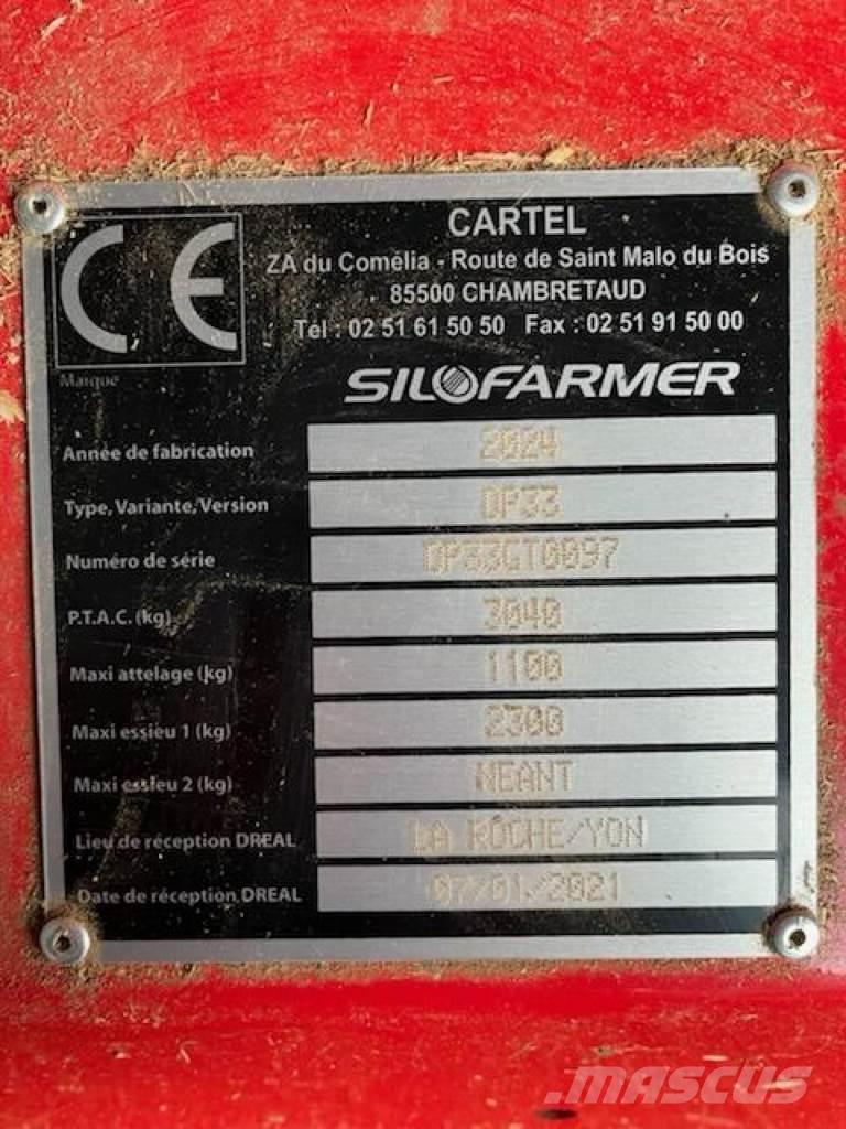 Silofarmer P 280 Bale shredders, cutters and unrollers