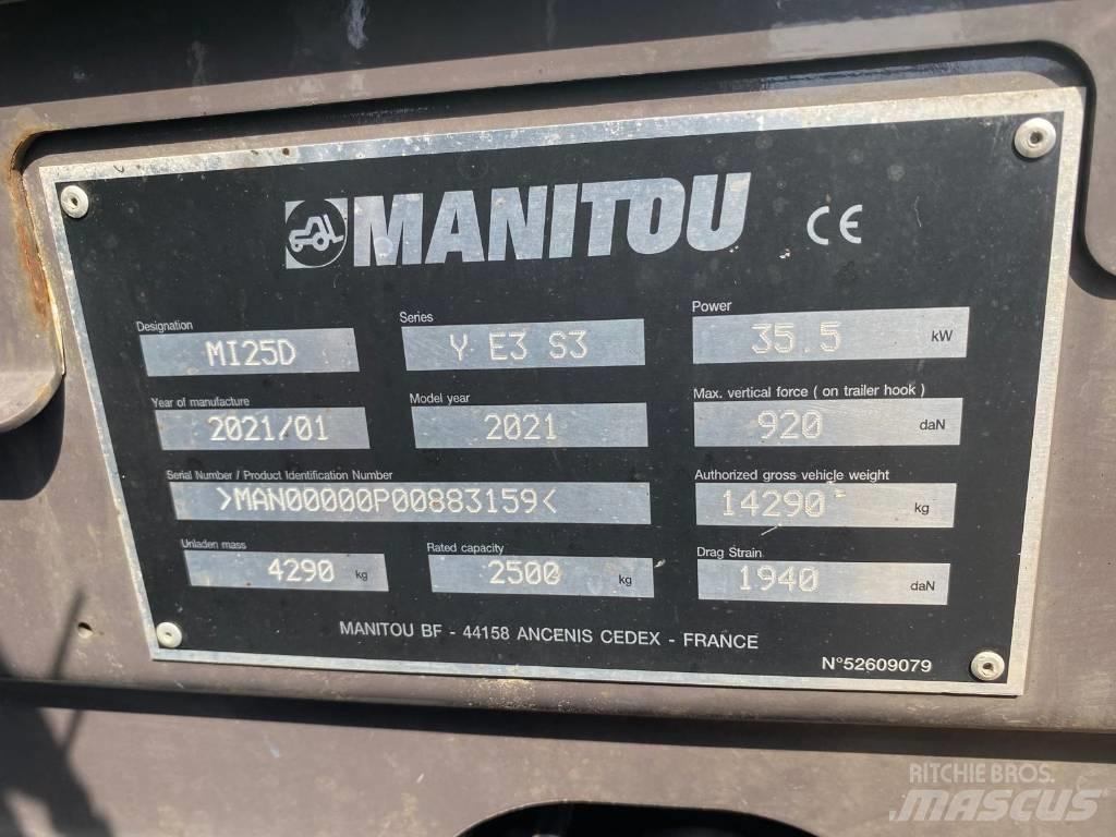 Manitou Mi25D Diesel trucks