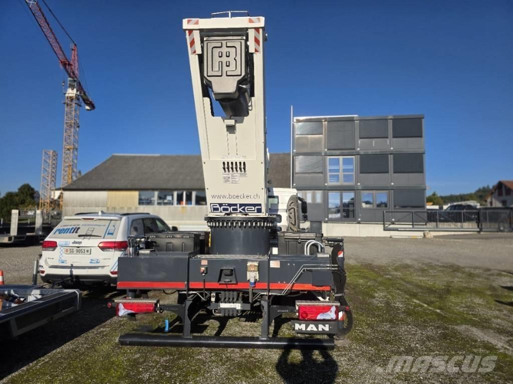 Böcker AK 37/4000 Rough terrain cranes