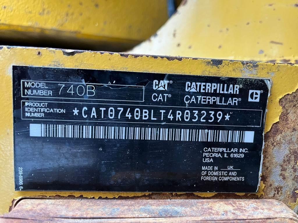 CAT 740B Articulated Dump Trucks (ADTs)