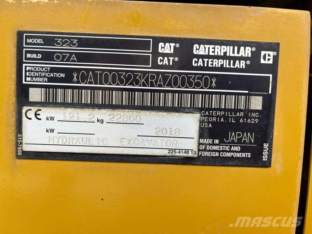 CAT 323 07A Crawler excavators