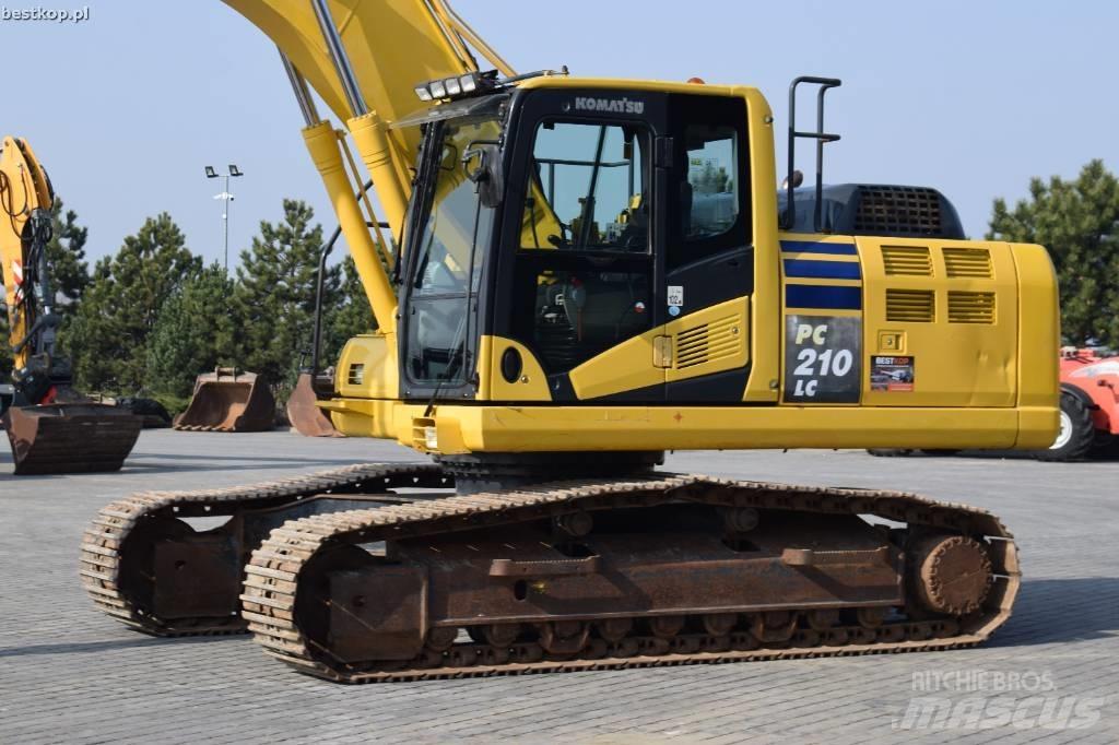 Komatsu PC 210 LC-10 Crawler excavators