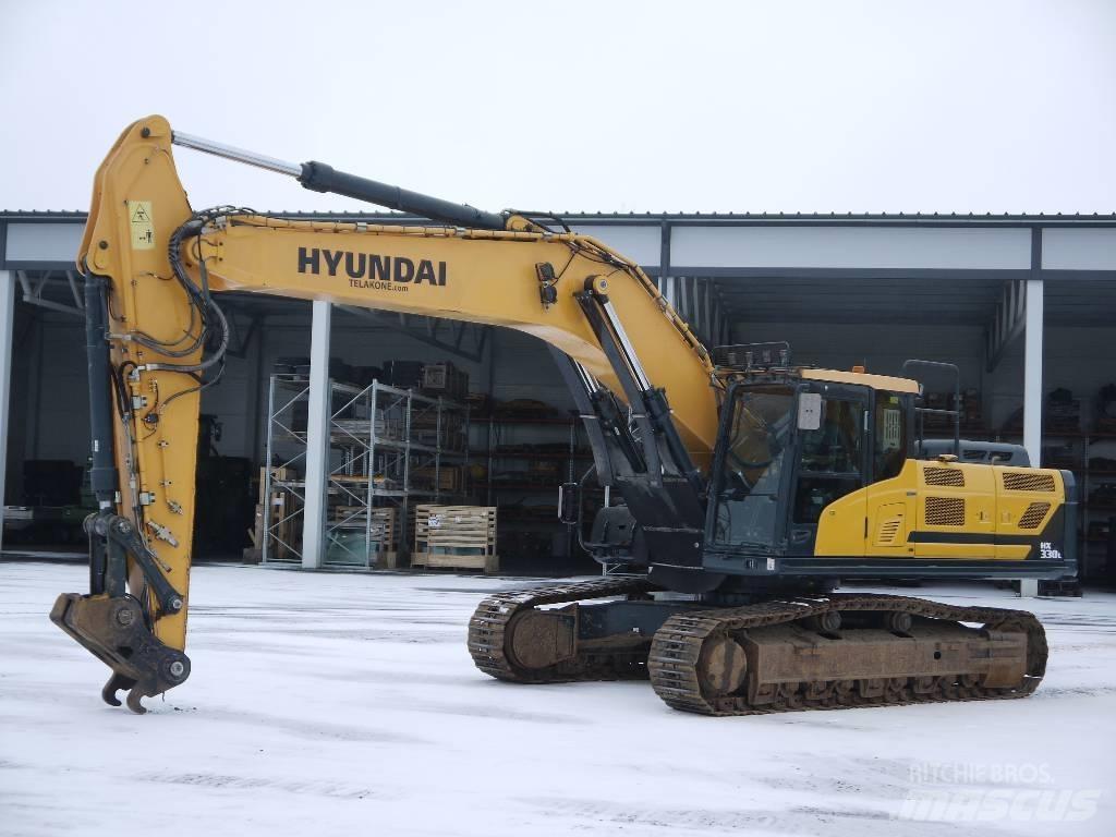 Hyundai HX 330 L Crawler excavators