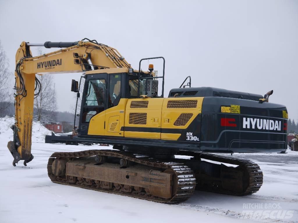 Hyundai HX 330 L Crawler excavators