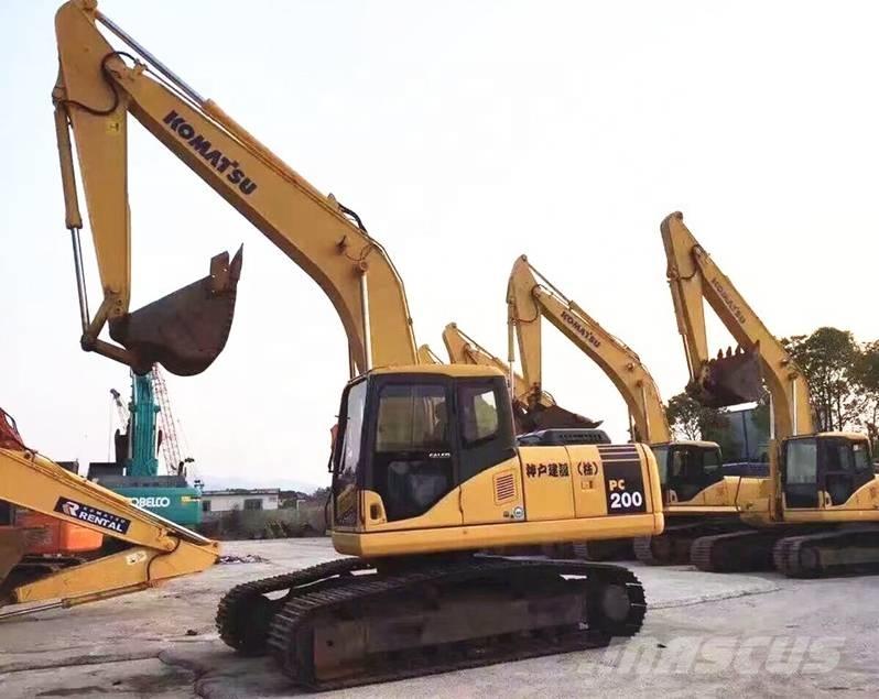 Komatsu PC 200-7 Crawler excavators