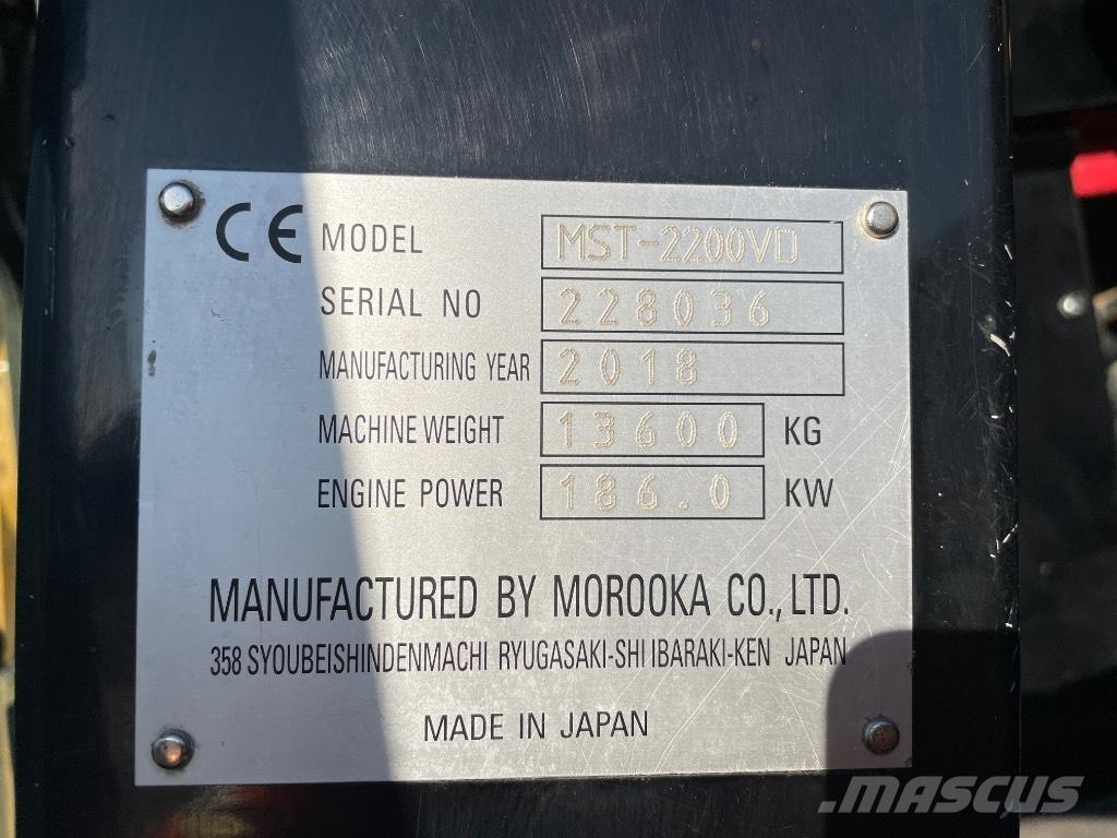 Morooka MST 2200 V D Tracked dumpers