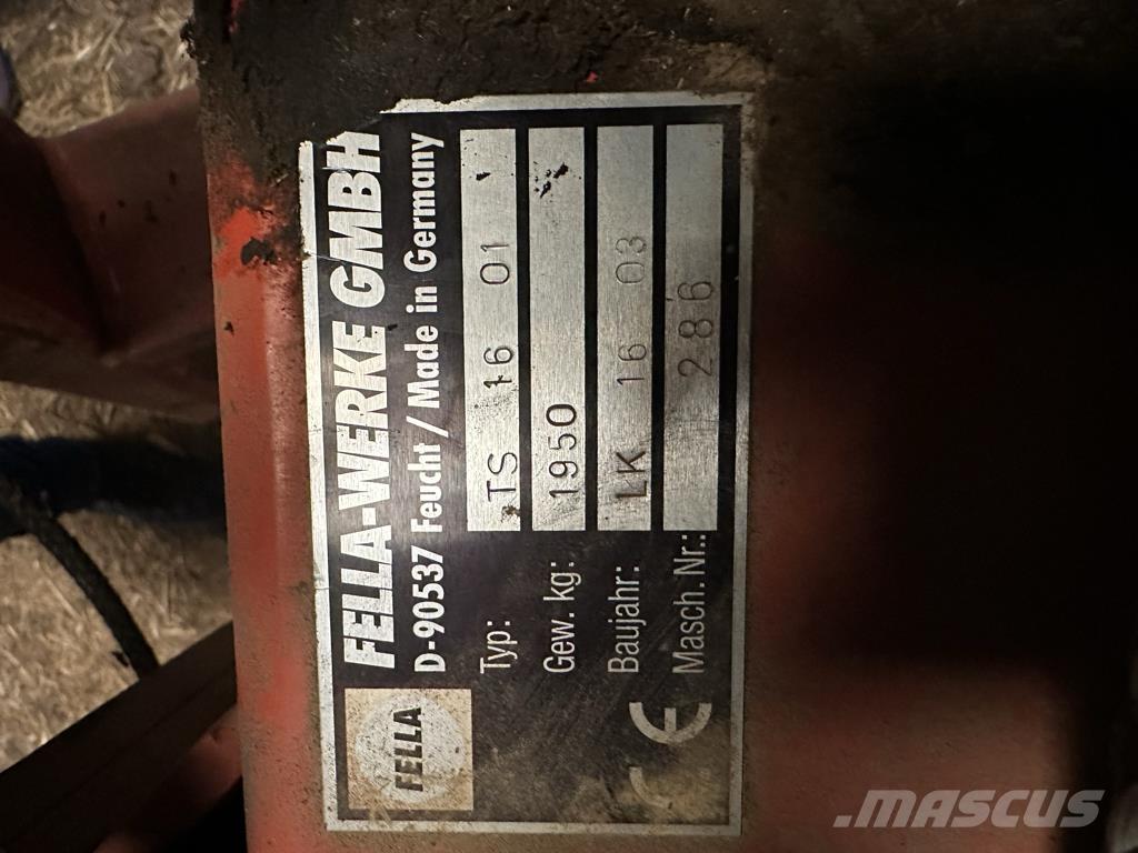 Fella TS 1601 Windrowers