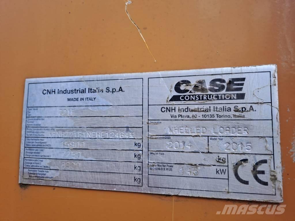 CASE 721 F Wheel loaders