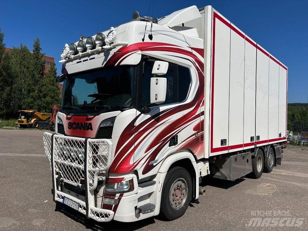 Scania R 650 6x2 Box body trucks
