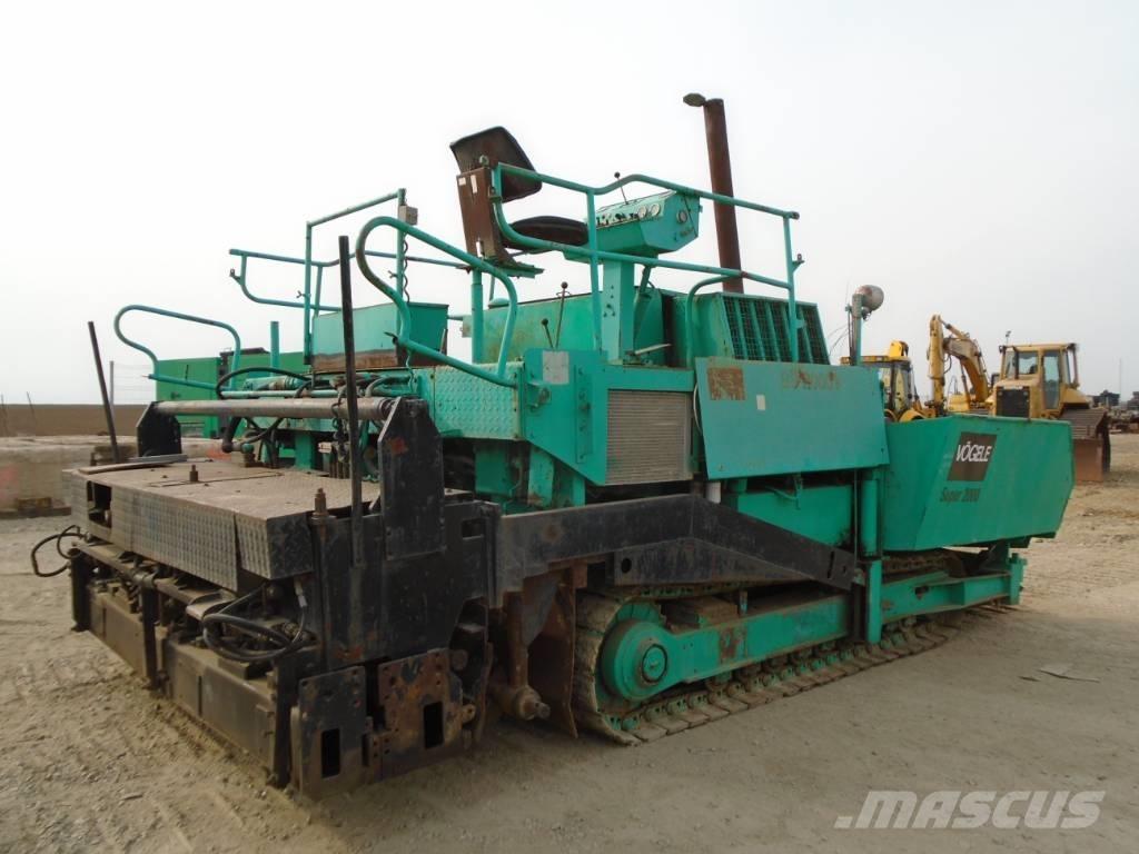 Vögele Super 2000 Asphalt pavers