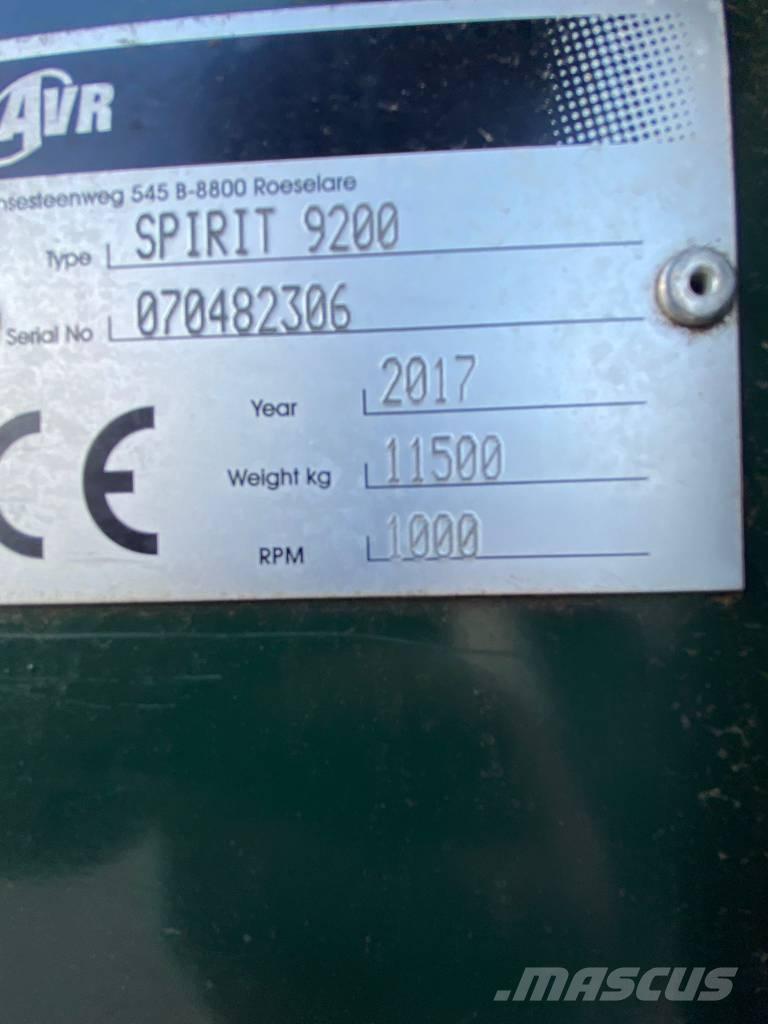AVR Spirit 9200 Potato harvesters and diggers