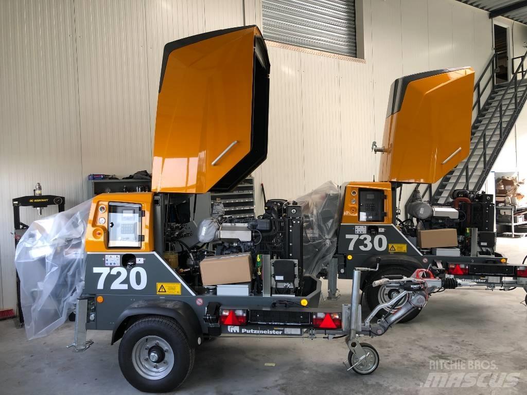 Putzmeister P 720 Concrete pump trucks