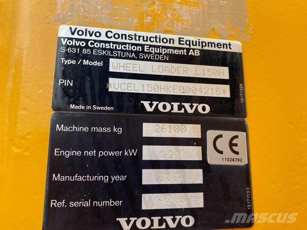 Volvo L 150 H Wheel loaders