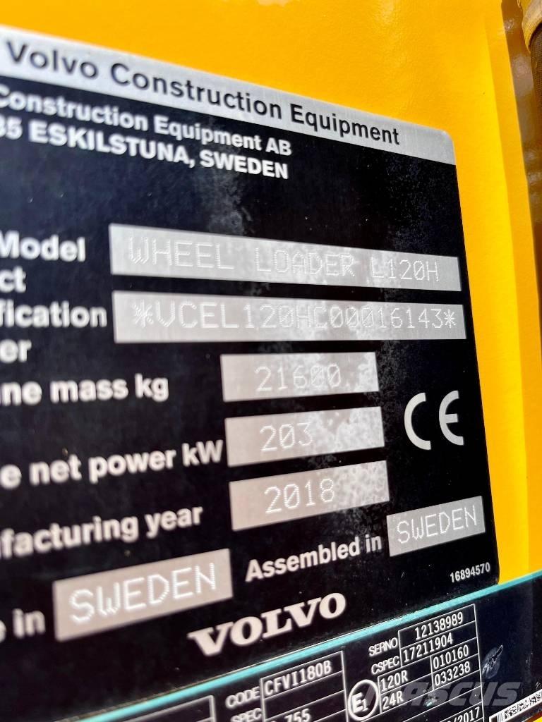 Volvo L 120 H Wheel loaders