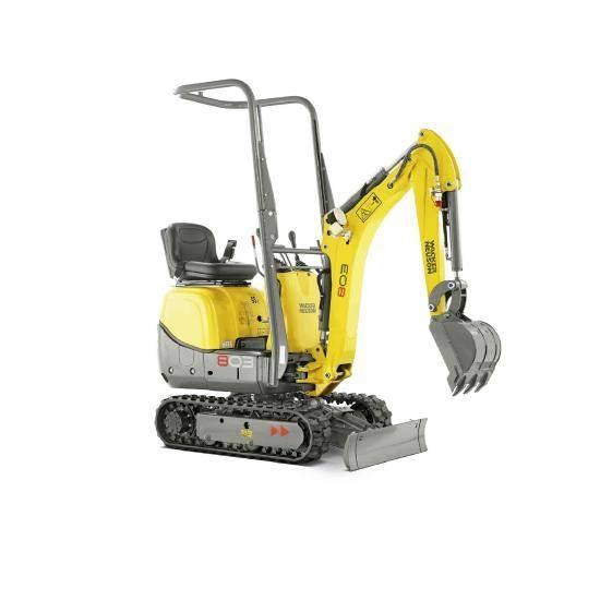Wacker Neuson 803 Mini excavators < 7t (Mini diggers)