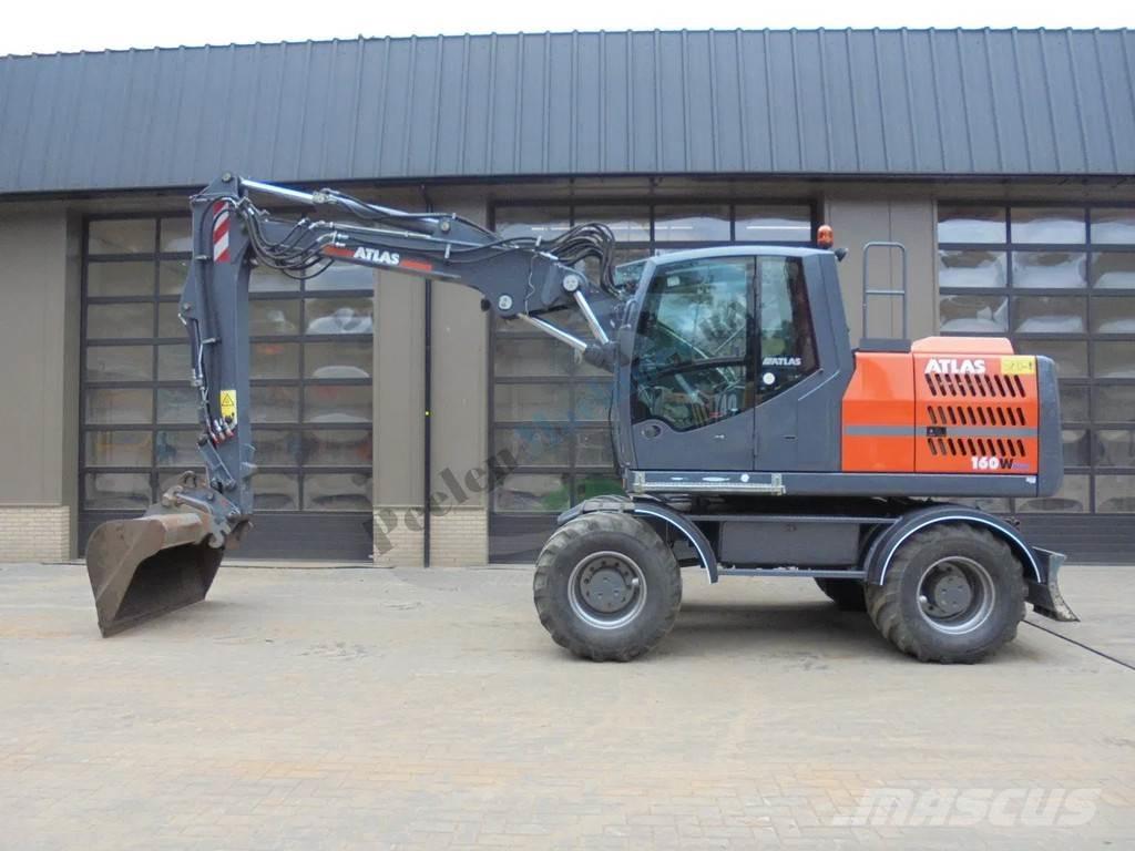 Atlas 160 W Wheeled excavators