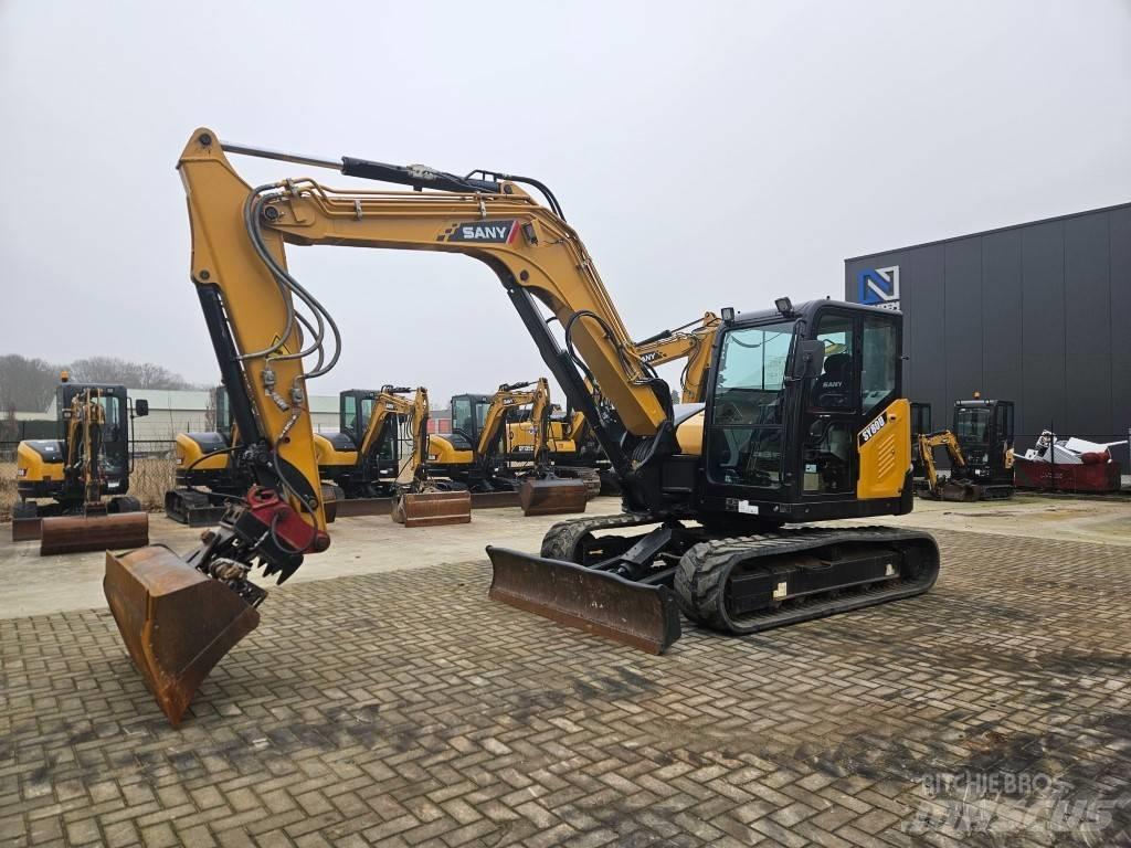Sany SY 80 U Midi excavators  7t - 12t