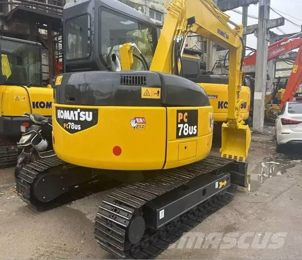  Komats PC78US-6 Midi excavators  7t - 12t