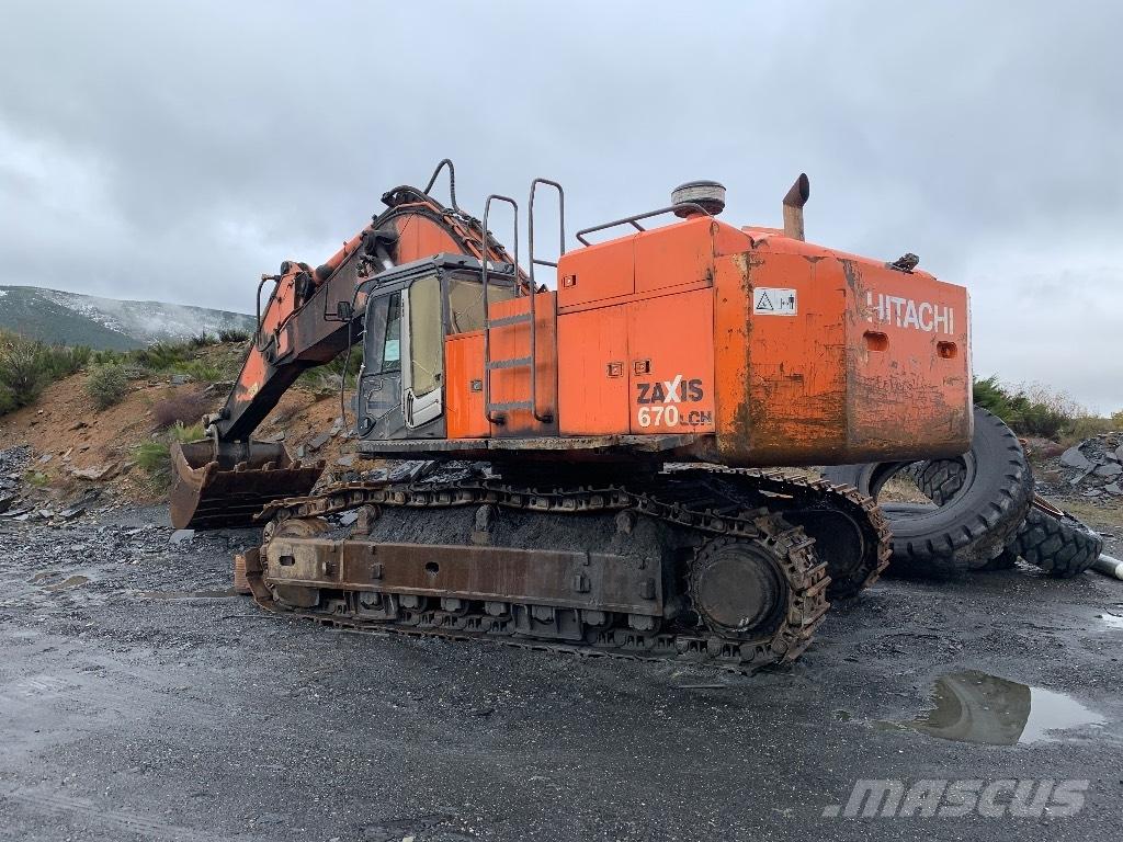 Hitachi 670 LCH-3 Crawler excavators