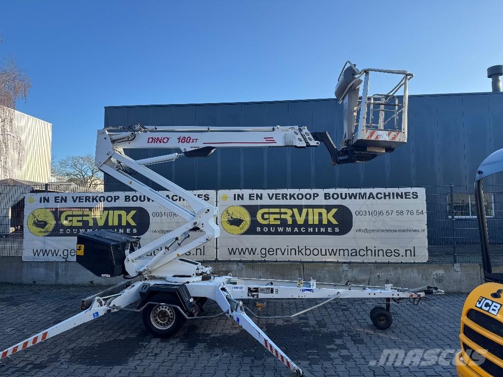 Dino 160 XT Trailer mounted aerial platforms
