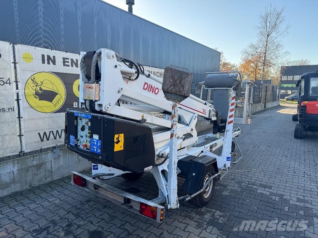 Dino 160 XT Trailer mounted aerial platforms