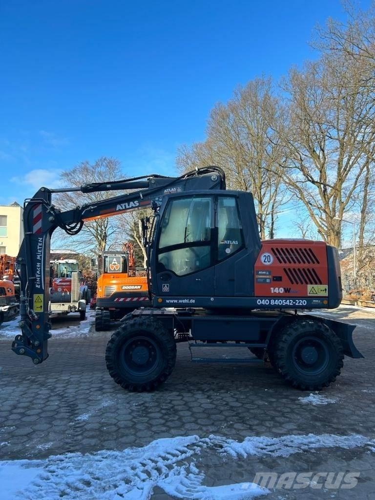 Atlas 140W-BLUE Wheeled excavators