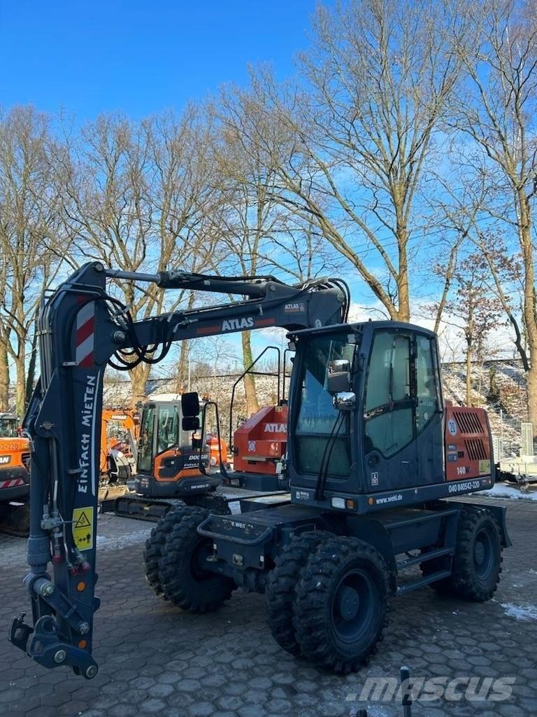 Atlas 140W-BLUE Wheeled excavators