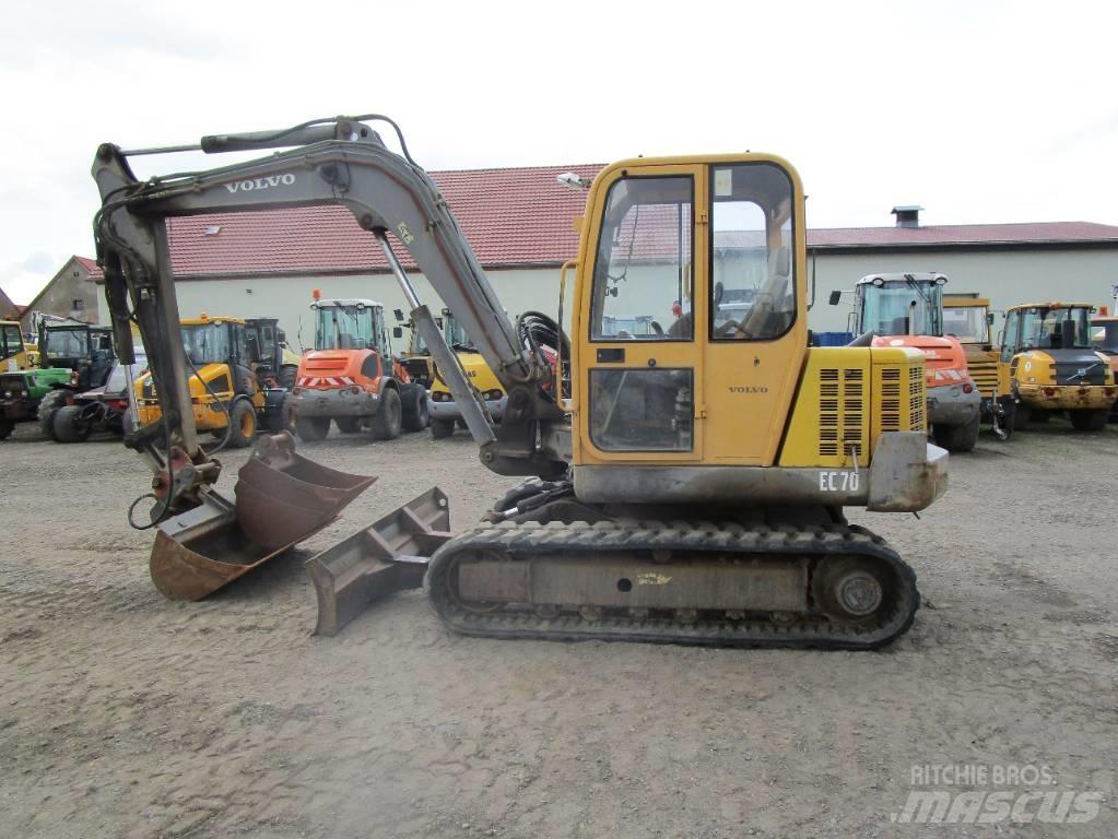 Volvo EC 70  ECR 88 Midi excavators  7t - 12t