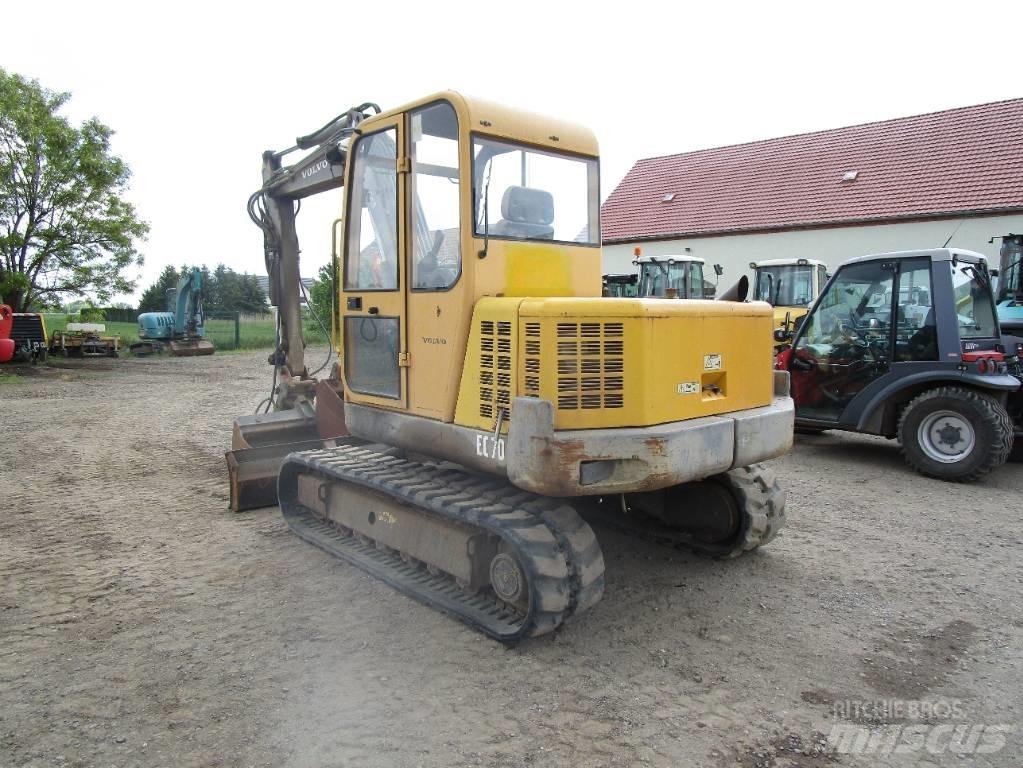 Volvo EC 70  ECR 88 Midi excavators  7t - 12t