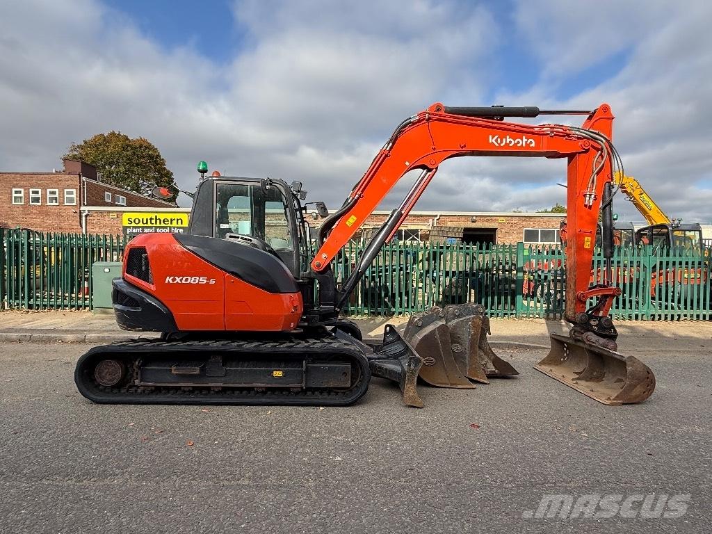 Kubota KX085-5 Midi excavators  7t - 12t