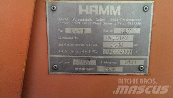 Hamm DV8K Twin drum rollers